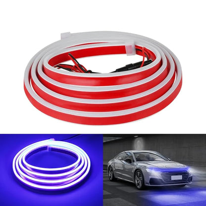 CAR HOOD STRIP NEON SCAN LIGHT