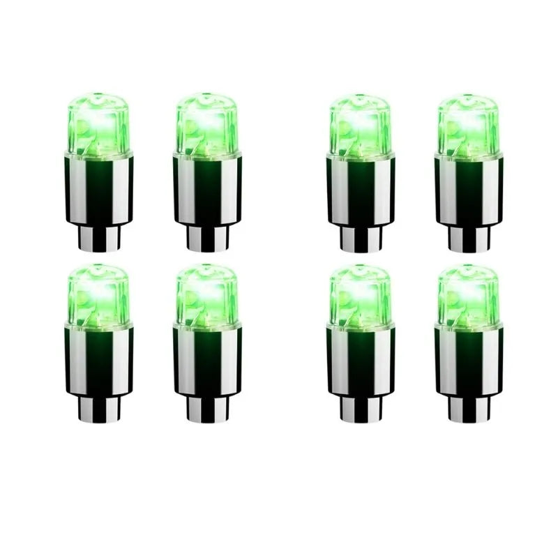 Wheel Light Cap Car Motorcycle Bike Wheel Tire Tyre Alr Valve Stem LED Light Neon Valve Cap Lamp