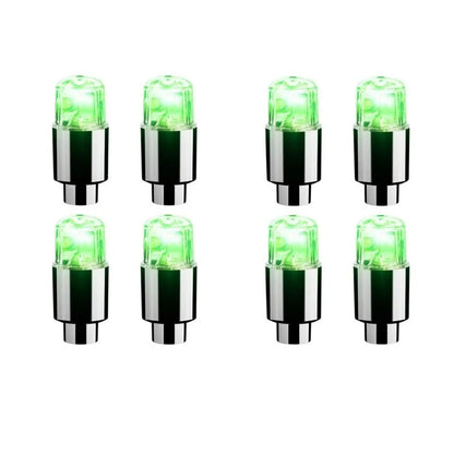 Wheel Light Cap Car Motorcycle Bike Wheel Tire Tyre Alr Valve Stem LED Light Neon Valve Cap Lamp