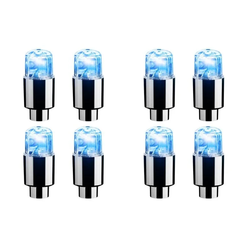 Wheel Light Cap Car Motorcycle Bike Wheel Tire Tyre Alr Valve Stem LED Light Neon Valve Cap Lamp