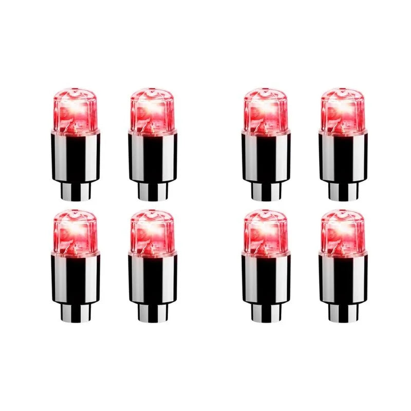 Wheel Light Cap Car Motorcycle Bike Wheel Tire Tyre Alr Valve Stem LED Light Neon Valve Cap Lamp
