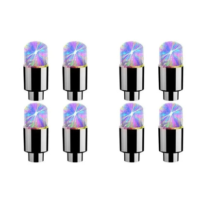 Wheel Light Cap Car Motorcycle Bike Wheel Tire Tyre Alr Valve Stem LED Light Neon Valve Cap Lamp