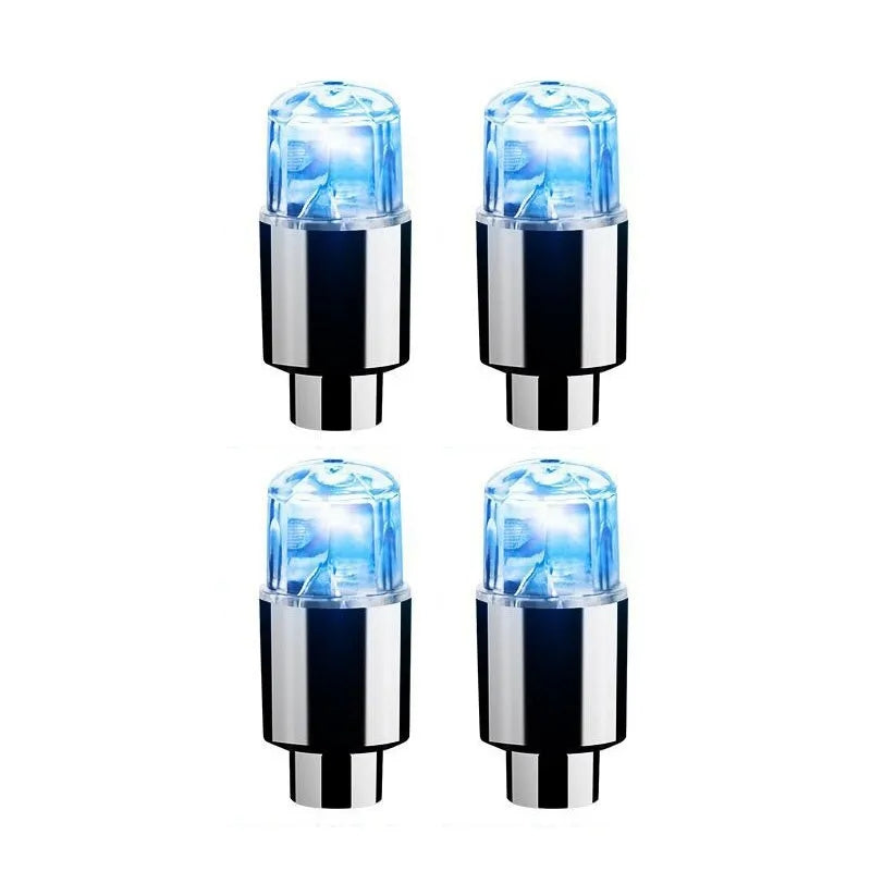 Wheel Light Cap Car Motorcycle Bike Wheel Tire Tyre Alr Valve Stem LED Light Neon Valve Cap Lamp