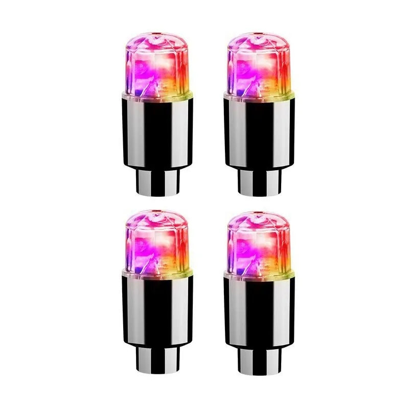 Wheel Light Cap Car Motorcycle Bike Wheel Tire Tyre Alr Valve Stem LED Light Neon Valve Cap Lamp
