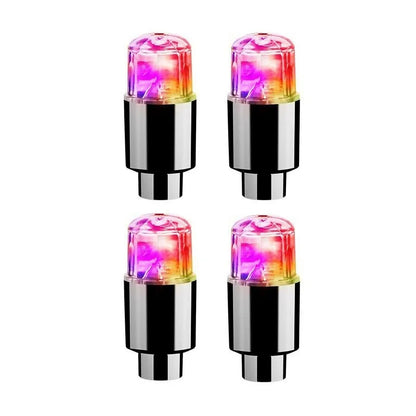Wheel Light Cap Car Motorcycle Bike Wheel Tire Tyre Alr Valve Stem LED Light Neon Valve Cap Lamp