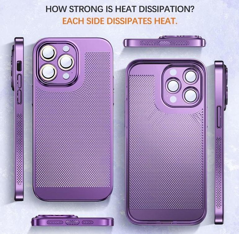 Electroplating Heat Dissipation Phone Case
