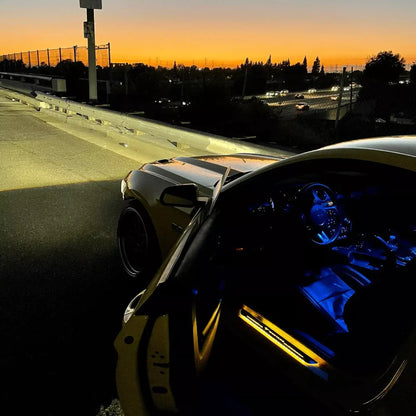 CAR LED THRESHOLD PLATES