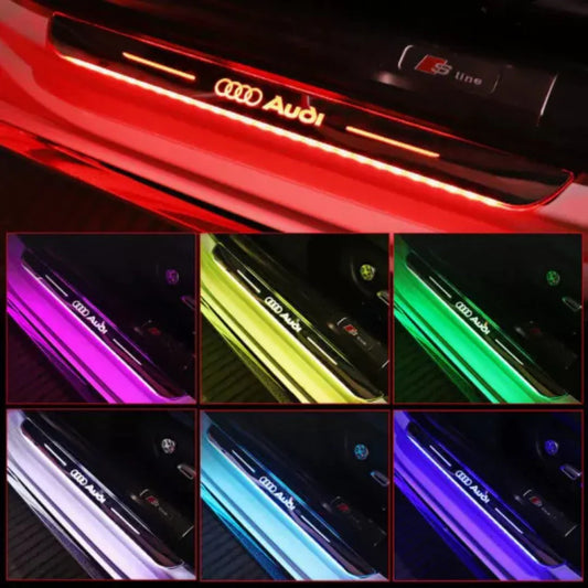CAR LED THRESHOLD PLATES