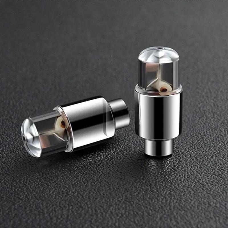 Wheel Light Cap Car Motorcycle Bike Wheel Tire Tyre Alr Valve Stem LED Light Neon Valve Cap Lamp