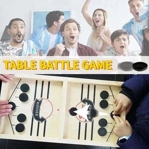 FAMILY WOODEN HOCKEY GAME