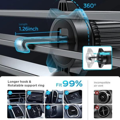 2024 Upgraded car air outlet car mobile phone holder car hands-free holder
