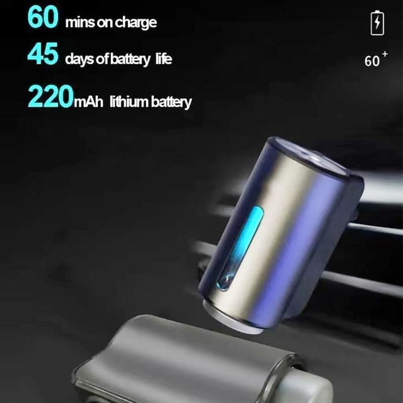 Smart Car Aromatherapy USB Charging Long Stand-Car Aromatherapy Machine-Free Three Bottles of Essential Oils