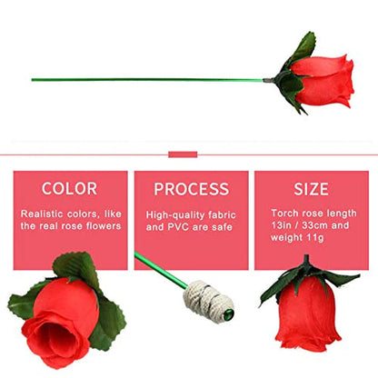 🌹FIRE HANDLE CHANGING ROSE FLOWER