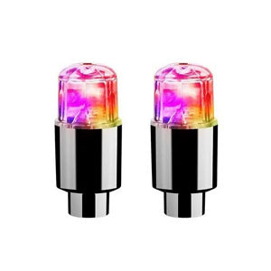 Wheel Light Cap Car Motorcycle Bike Wheel Tire Tyre Alr Valve Stem LED Light Neon Valve Cap Lamp
