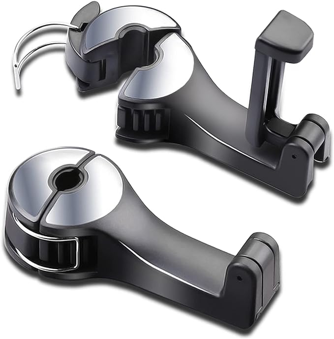 ⚡️[1Set/2PCS] Car Seat Rear Hook With Mobile Phone Holder