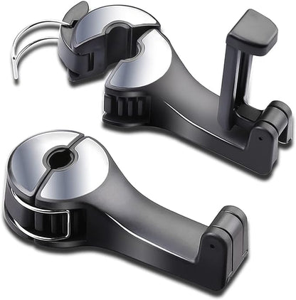 ⚡️[1Set/2PCS] Car Seat Rear Hook With Mobile Phone Holder