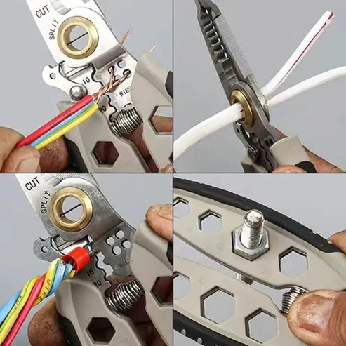 (🔥HOT SALE-49% OFF) New Upgrade Multi-Purpose Professional Wire Stripping Tool