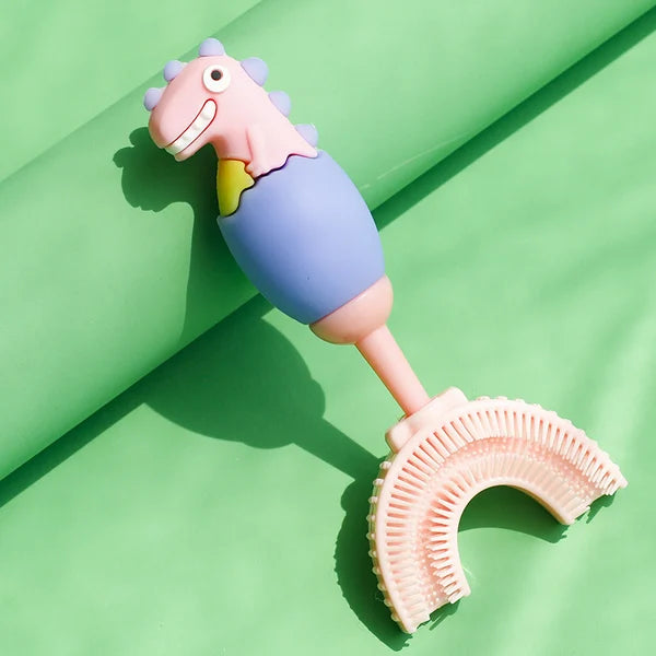 Toddler U-Shaped Toothbrush for Age 2-6 Years