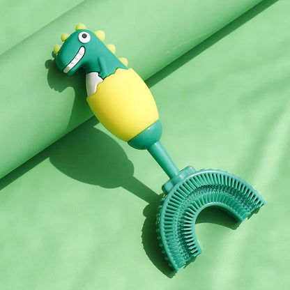 Toddler U-Shaped Toothbrush for Age 2-6 Years