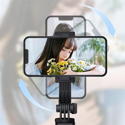 [Imoli Dual Light Selfie Stick] New 6-in-1 Mobile Phone Bluetooth Remote Control Selfie Stick