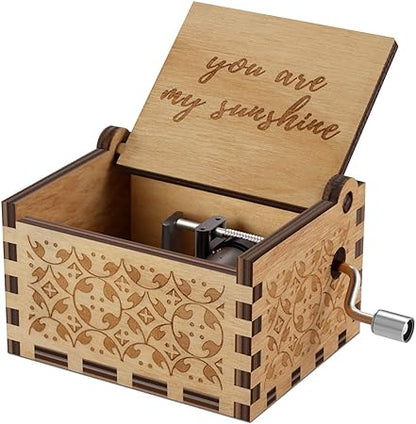 Valentine's Day Gifts - You are My Sunshine Wood Music Boxes🎵