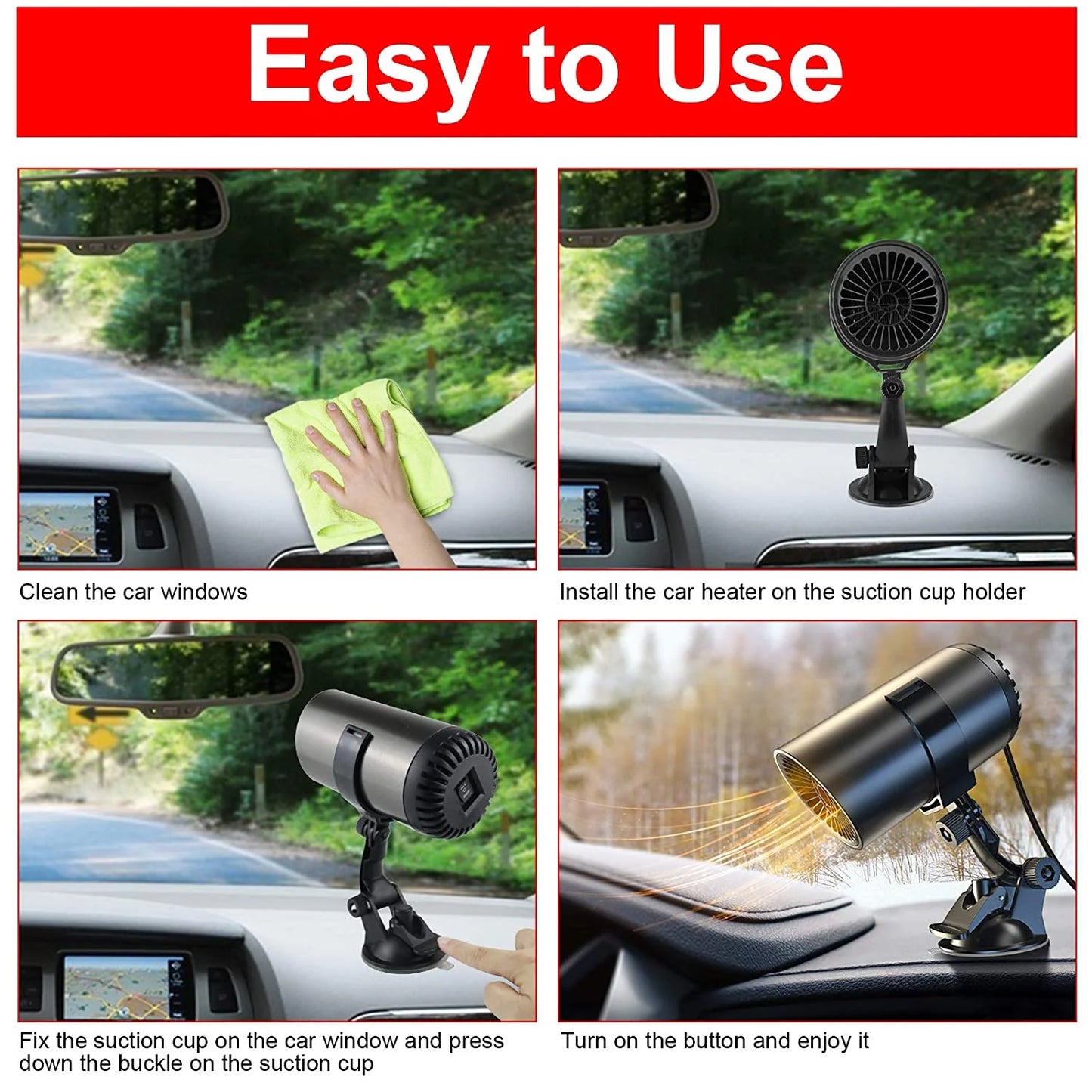 CAR WARM AIR BLOWER