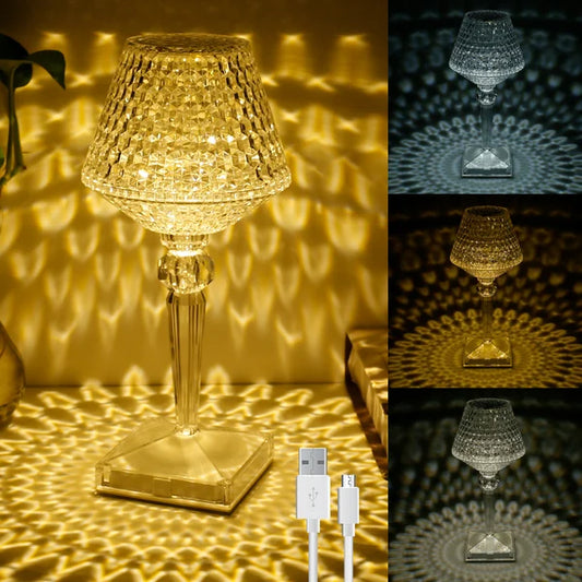 🔥Last day Only $24.99-Crystal Table Lamp