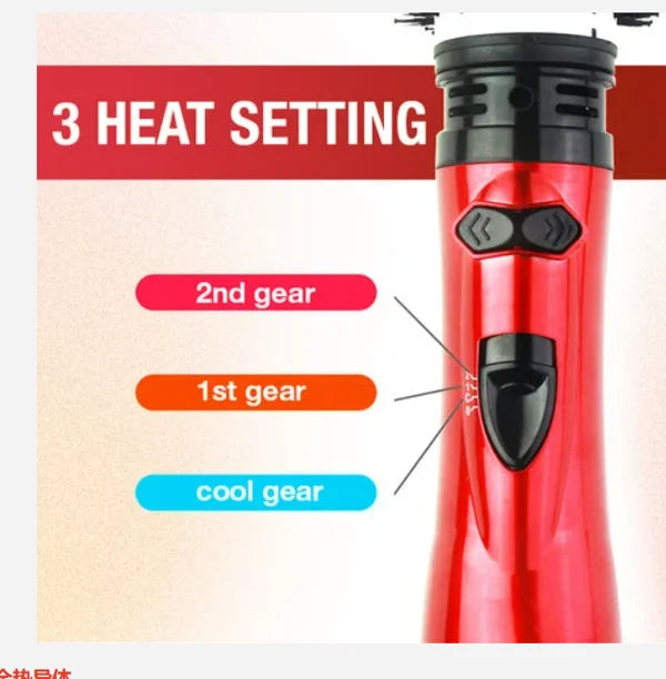 3-in-1 Hot Air Styler And Rotating Hair Dryer For Dry Hair, Curl Hair, Straighten Hair