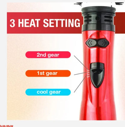 3-in-1 Hot Air Styler And Rotating Hair Dryer For Dry Hair, Curl Hair, Straighten Hair