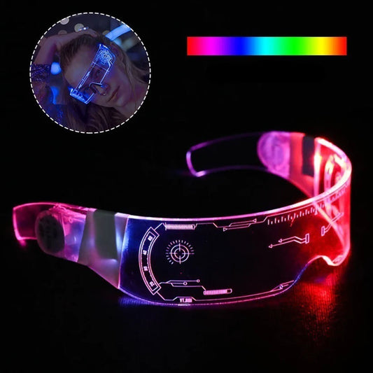 LED light technology glasses goggles