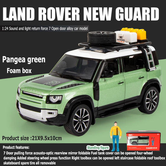 1:24 Land Rover New Guardian-Outdoor Edition Alloy and other vehicle models,