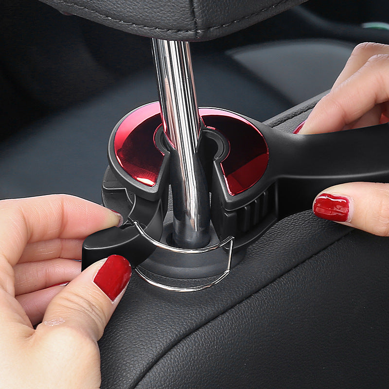 ⚡️[1Set/2PCS] Car Seat Rear Hook With Mobile Phone Holder