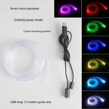 Car Lighting Kit Car Interior Decorative lighting accessories Wiring Neon Strip