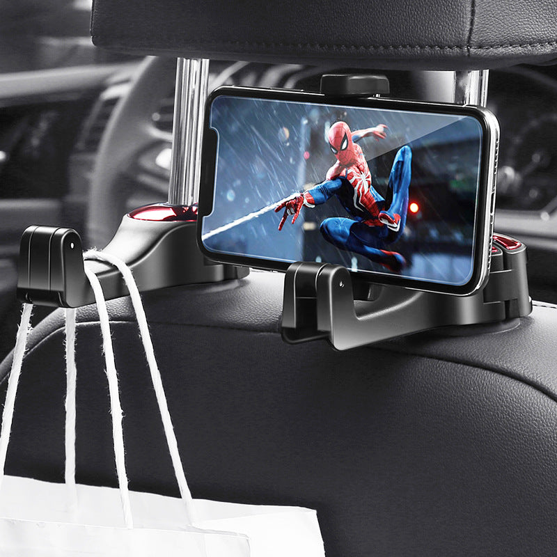 ⚡️[1Set/2PCS] Car Seat Rear Hook With Mobile Phone Holder