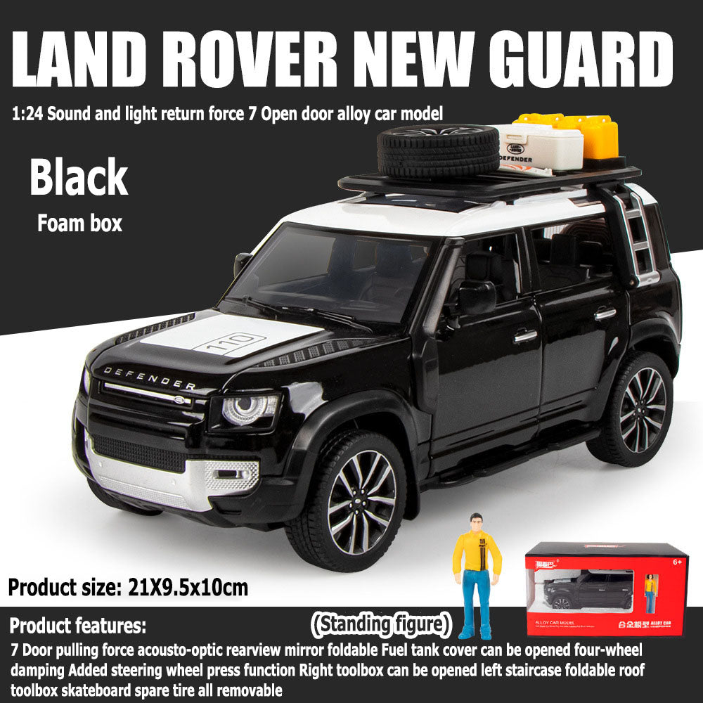 1:24 Land Rover New Guardian-Outdoor Edition Alloy and other vehicle models,