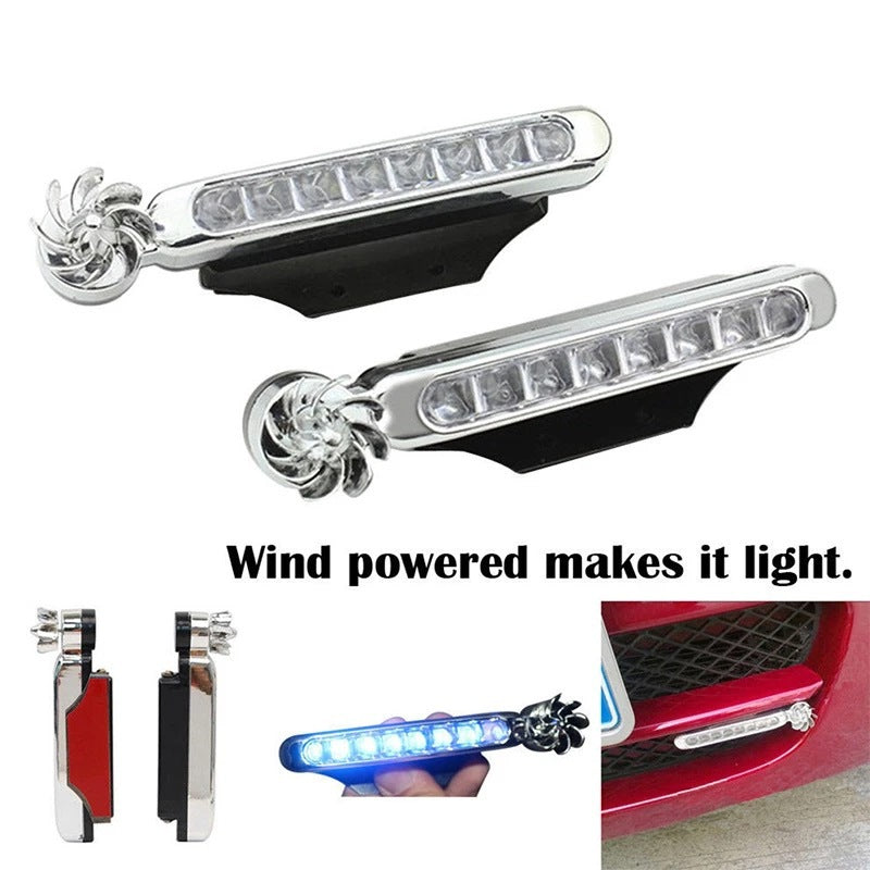 WIND POWER CAR LIGHT LED CAR