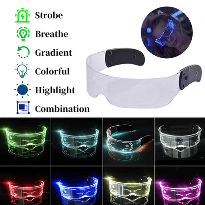 LED light technology glasses goggles