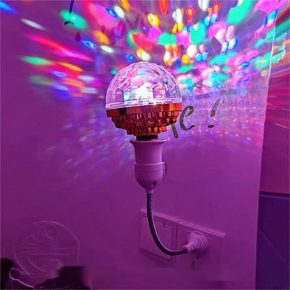 LAST DAY SAVE 49%OFF🔥Colorful Rotating Disco Ball Light - BUY MORE SAVE MORE