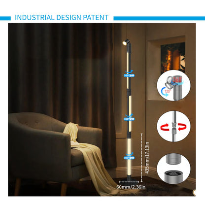 IMOLI RGB ROTATING FLOOR LAMP Fuction Spotlight