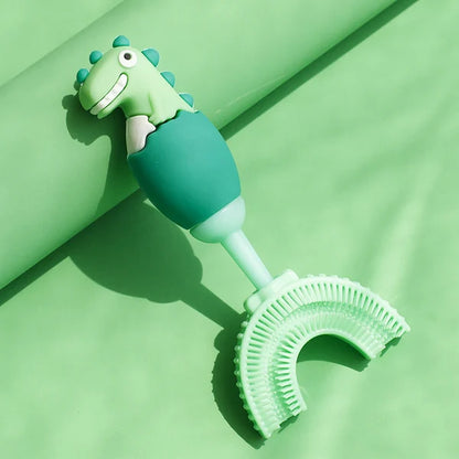 Toddler U-Shaped Toothbrush for Age 2-6 Years
