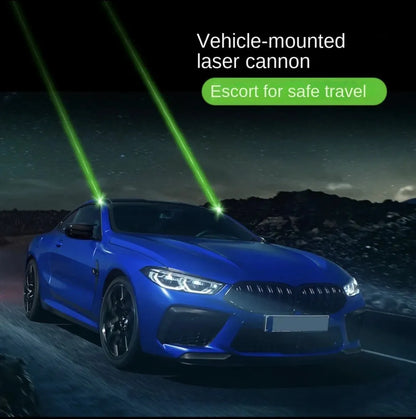 CAR EXTERIOR ROOF LASER WARNING LIGHTS