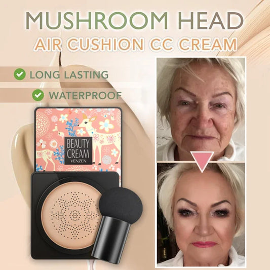 🔥The Popular Mushroom Head Air Cushion CC Cream - Buy 1 Get 1 Free(2 Pcs)