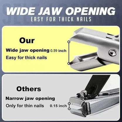🔥 47% OFF - Ultra Sharp Stainless Steel Nail Clippers -🔥