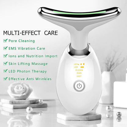 [Revealing the secret of youthful skin] Multi-dimensional lifting and tightening electric facial massage beauty instrument