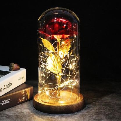 The Never Fade Enchanted Sparkly Rose