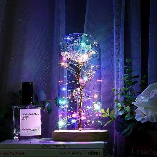 The Never Fade Enchanted Sparkly Rose