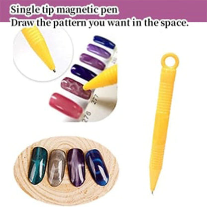 Nail Magnet Tool Set for Cat Eye Nail Gel Design（50% OFF）